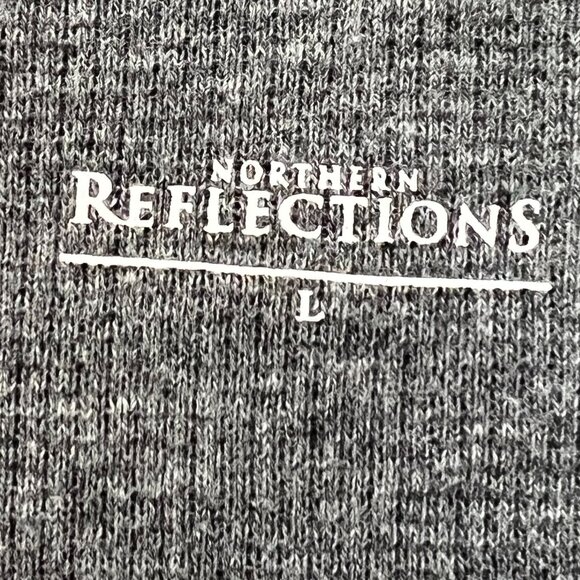 Northern Reflection Charcoal Waffle Knit - Women's L - Layering & Outdoors - Picture 4 of 8